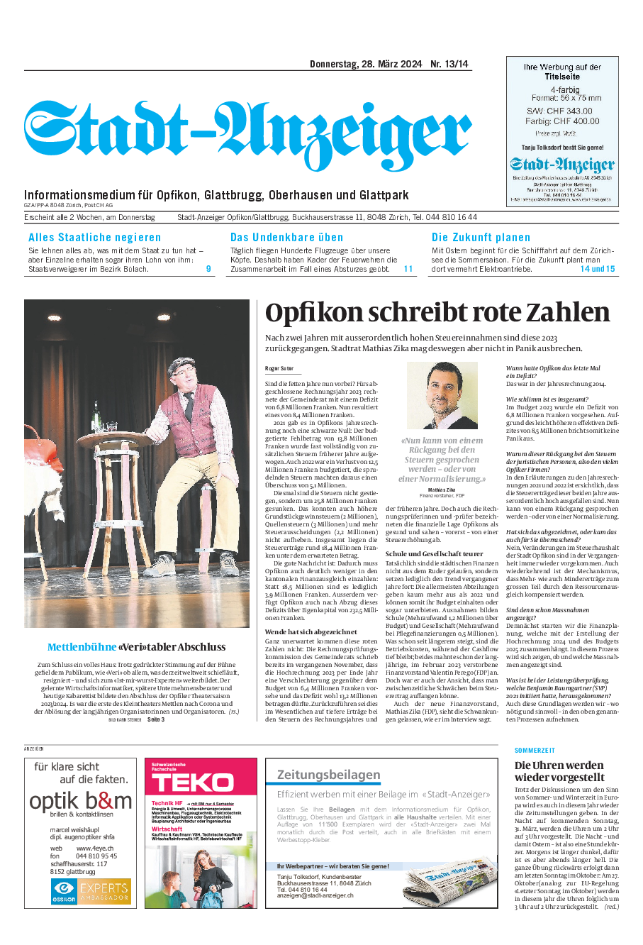 K LNER STADT ANZEIGER E PAPER visual data 6